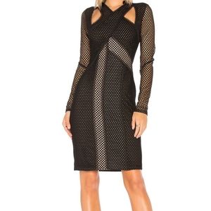 BCBG Max Azria black cocktail dress